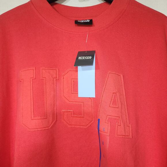 U.S.A Sweatshirt by Special Thanks women's large - Picture 2 of 6